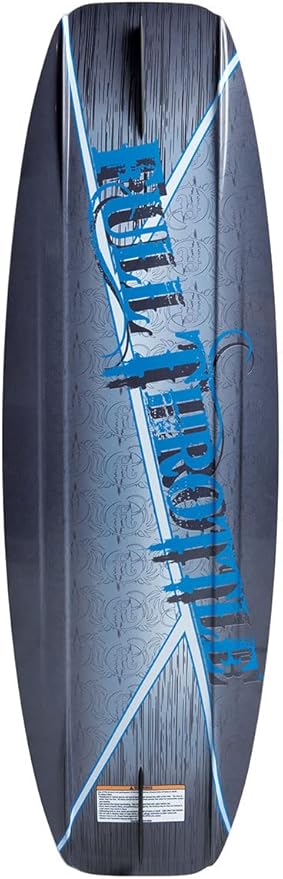 Full Throttle Aqua Extreme Wakeboard Kit (Black/Blue, 55.1 x 21.6-Inch/ 140cm x 42cm)