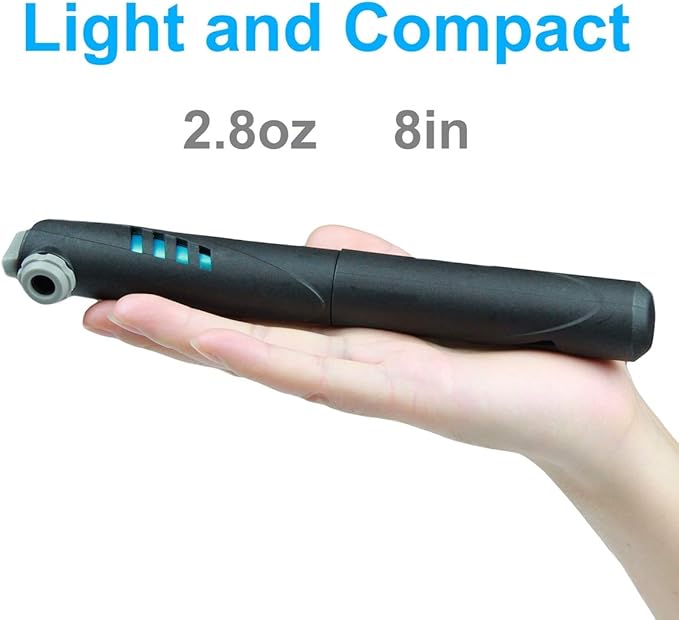 Chumxiny Bike Repair Kit Contains 16-in-1 Tool, 120Psi Mini Bicycle Pump, Tire Patch, Used for Mountain/Road Bike.(Blue)