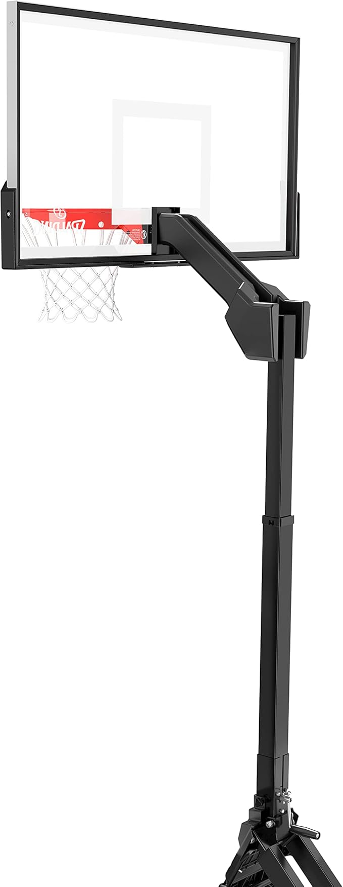 Spalding Momentous EZ Assembly Portable Adjustable Outdoor Basketball Hoop – Assembles in 30 Minutes or Less