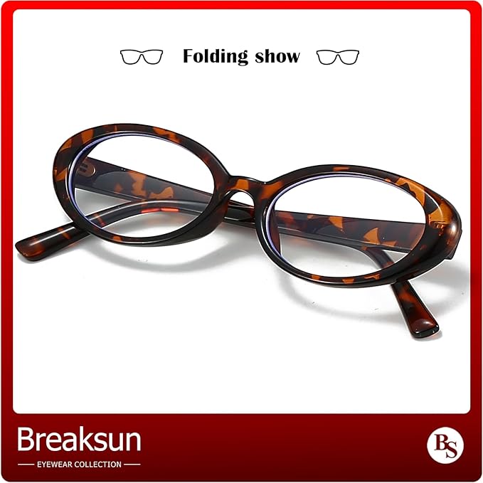 Retro Oval Sunglasses for Women Men Fashion Small Oval Sunglasses 90s Vintage Shades