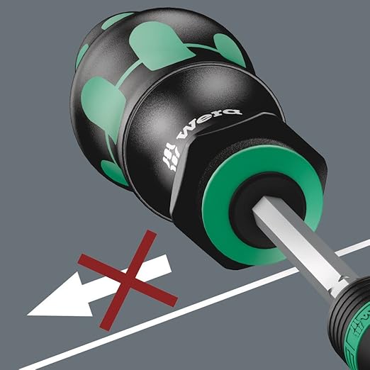 Wera KK 26 7-In-1 Bitholding Screwdriver with Removable Bayonet Blade (SL/PH/SQ)
