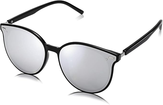 SOJOS Sunglasses Womens Trendy 2025 Classic Round Retro Vintage Shades Large Frame Sunnies SJ2067