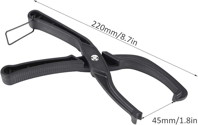 Rim Tire Pliers, Bicycle Tire Bead Tool for Removal and Installation, Portable Repair Tool with Spring-Loaded Design for Road and Mountain Bike Tires