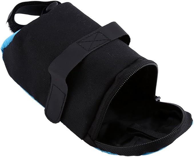 Milltrip Bike Saddle Bag, B Soul Super Light Bike Rear Saddle Cycling Seat Bag Tail Pouch Package Under seat Storage Bag (Blue)