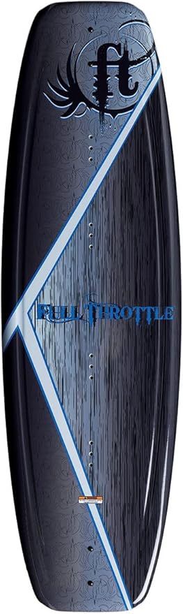 Full Throttle Aqua Extreme Wakeboard Kit (Black/Blue, 55.1 x 21.6-Inch/ 140cm x 42cm)