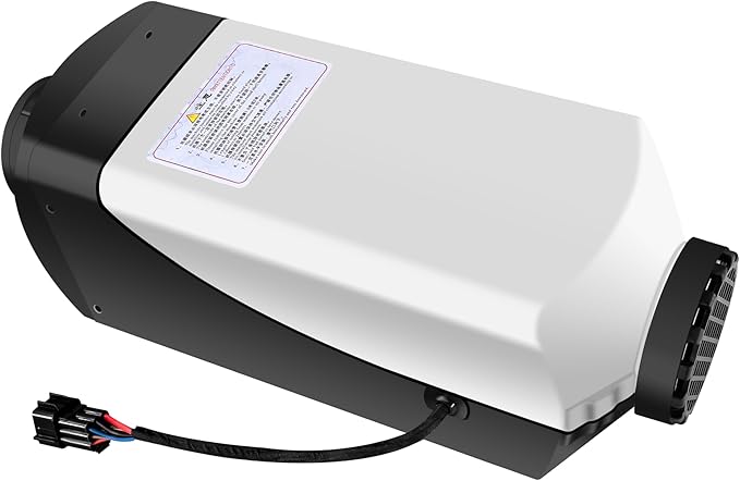 ZHIBANG ディーゼルエアヒーター ユニークなインテリジェント 12V/8KW パーキングヒーター、スマートLCDディスプレイ、10L燃料タンクとマフラー付きディーゼルヒーター、RV、トレーラー、トラック、ボートに最適（ZB-016）
