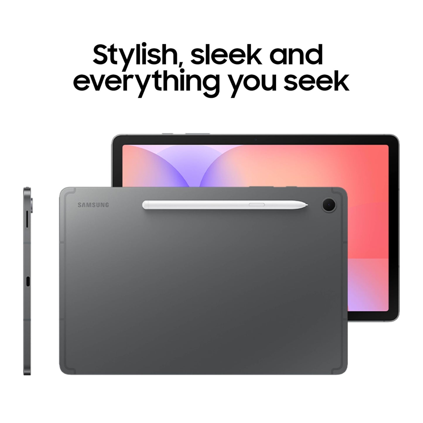 Samsung Galaxy Tab S10 Lite, 6GB RAM, 128GB, 2TB Expand, Long Battery Life, 10.9” LCD, S Pen for Note-Taking, Exynos 1380, Circle to Search, AI Tools, Gray