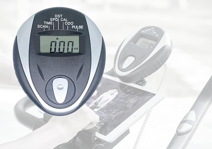 Generic Replacement Monitor Speedometer for Stationary Bikes, Heart Rate Tracker,Indoor Bike Monitor LCD(TS JP040), Indicators are Displayed in Miles