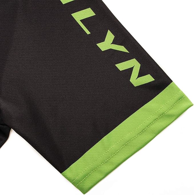 Men's Quick-Dry Cycling Jersey Set Road Bike Bicycle Shirt + Bib Shorts with 9D Gel Pad MTB Riding Clothing Kit