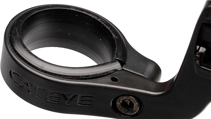 CATEYE OF-100 Out Front Bike Computer Bracket – Bolt-on Mount, Positions Computer Front and Center, Easily View Your Ride Data, Compatible with Padrone, Strada, Urban and Velo Wireless Computers