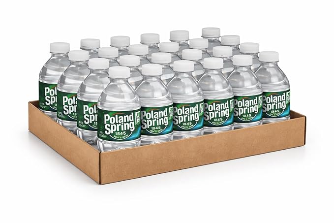 Poland Spring Water Bottles 24 Pack - 小さなミニボトル - Poland Spring 8オンス ボトルウォーター