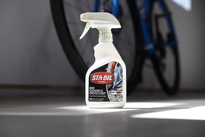 STA-BIL SPORT Bike Cleaner & Protectant – Cleans and Shines – Safe for All Bicycles – Superior UV Protection – Easy Application – 10oz (22504CSR)