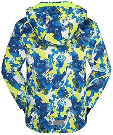 Big Boy's Waterproof Breathable Snowboard Ski Jacket
