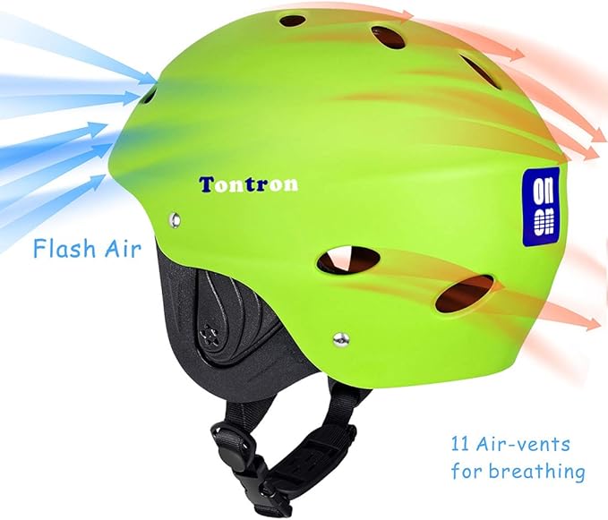Tontron Adult Kayaking Wakeboarding Waterskiing Whitewater Helmet
