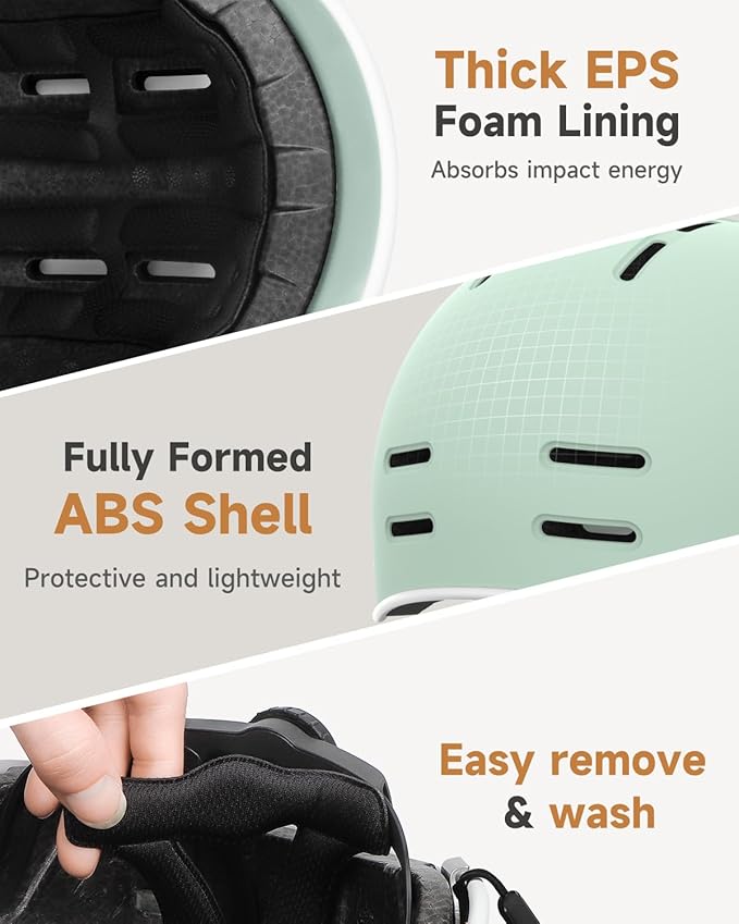 Findway Pro Bike Helmet for Adults,Adjustable Cycling Helmet for Men & Women [Safety Certified] Bicycle Helmet for Commuting, Road Biking, Skating with Adjustable Dial