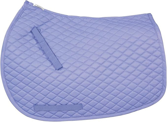 TuffRider Basic All Purpose Horse Riding Saddle Pad | Wither Relief Brushed Underside for Training and Competition