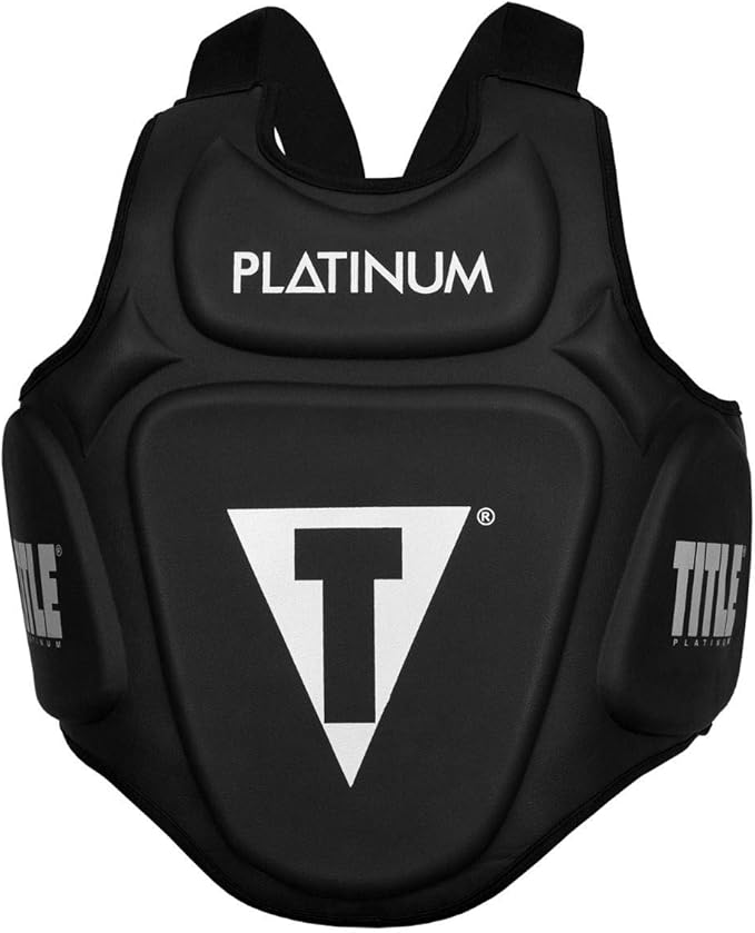 TITLE Boxing Platinum Prolific Body Protector - Black Boxing Body Pad