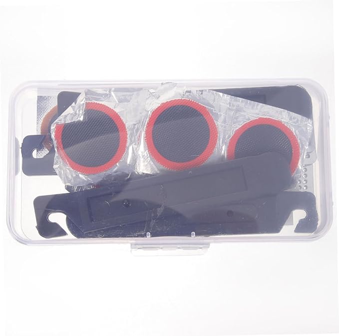 Tubeless Tire Repair Kit 52pcs Bike Tube Repair Patch Kit Tire Lever Bicycle Patch for Road Bikes