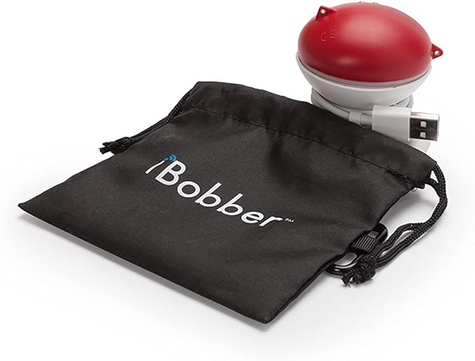 Reelsonar iBobber portable wireless bluetooth fish finder depth finder with depth range of 135 feet 10+ hrs battery life with IOS & Android App Wireless and Watch App
