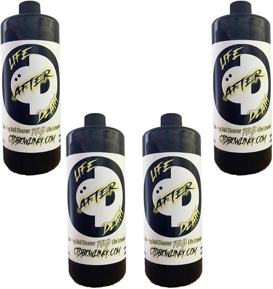 Creating the Difference Life After Death Bowling Ball Cleaner & Life Extender from Industrial Grade Strength Formula | Removes Dirt, Oil and Scuff Marks | USBC Approved