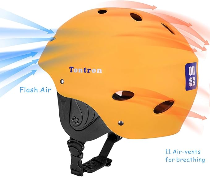 Tontron Adult Kayaking Wakeboarding Waterskiing Whitewater Helmet