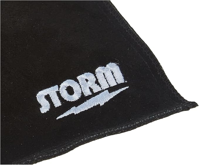 Storm Bowling Shammy Bowling Ball Cleaning Pad Black, 8"x8"x1"