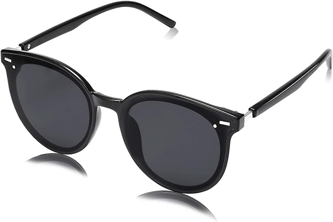 SOJOS Sunglasses Womens Trendy 2025 Classic Round Retro Vintage Shades Large Frame Sunnies SJ2067