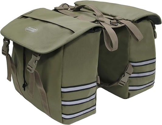 Panniers Bike Bags,Bicycle Saddle Bags,Large Capacity Reflective Strip,Bike Trunk Bag with Panniers,Bicycle Storage Bag,Bike accessories