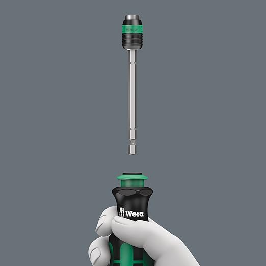 Wera KK 26 7-In-1 Bitholding Screwdriver with Removable Bayonet Blade (SL/PH/SQ)