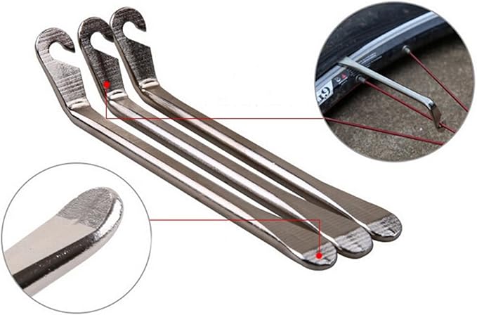 Bike Tire Levers Ultra Strong Bicycle Tire Removal Tool to Repair Bicycle Tube for Road & Mountain Bike Tires Repair Kits Tool