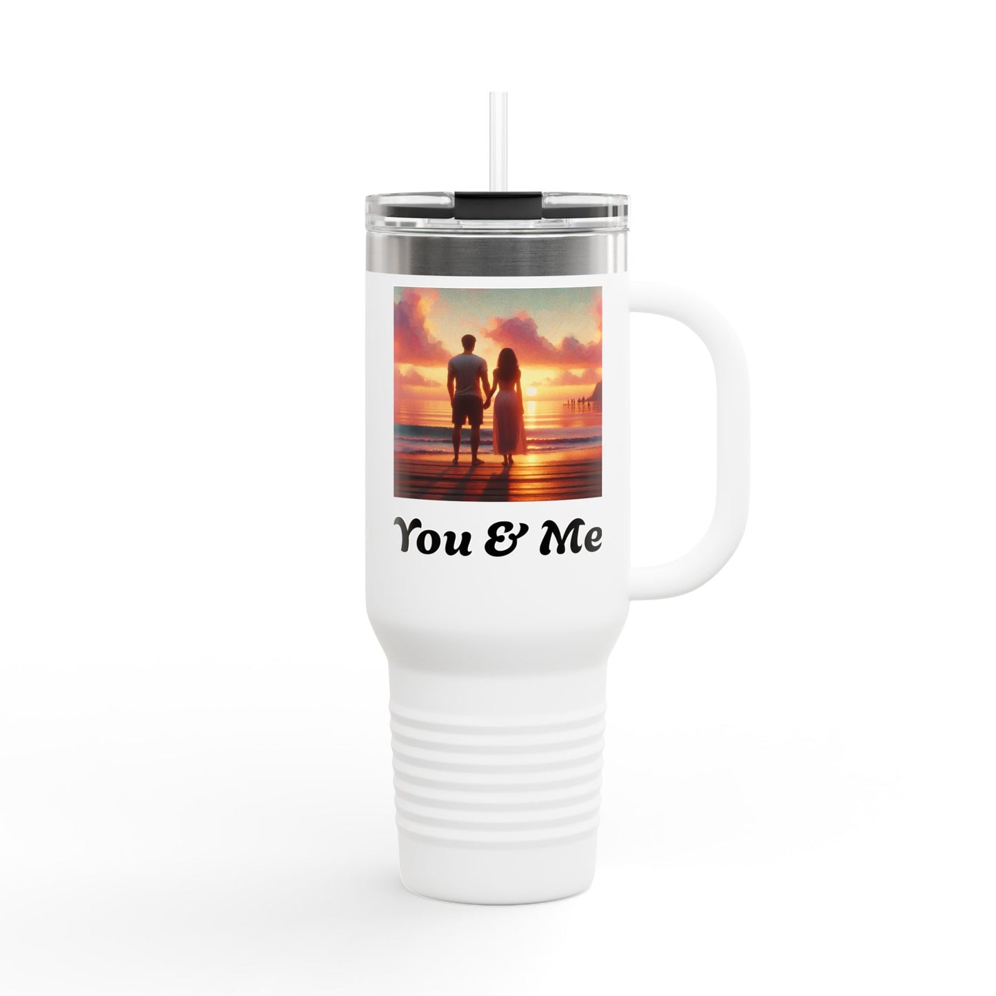 Travel Mug - Have a Nice Time with Your Lover, 40oz Insulated Mug