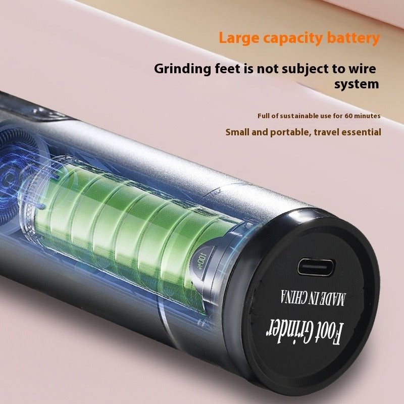 Multi-functional Foot Grinder, Rotary Grinding Is Very Efficient, Safe And Does Not Hurt The Skin, And Also Makes You Tender And Beautiful Feet.