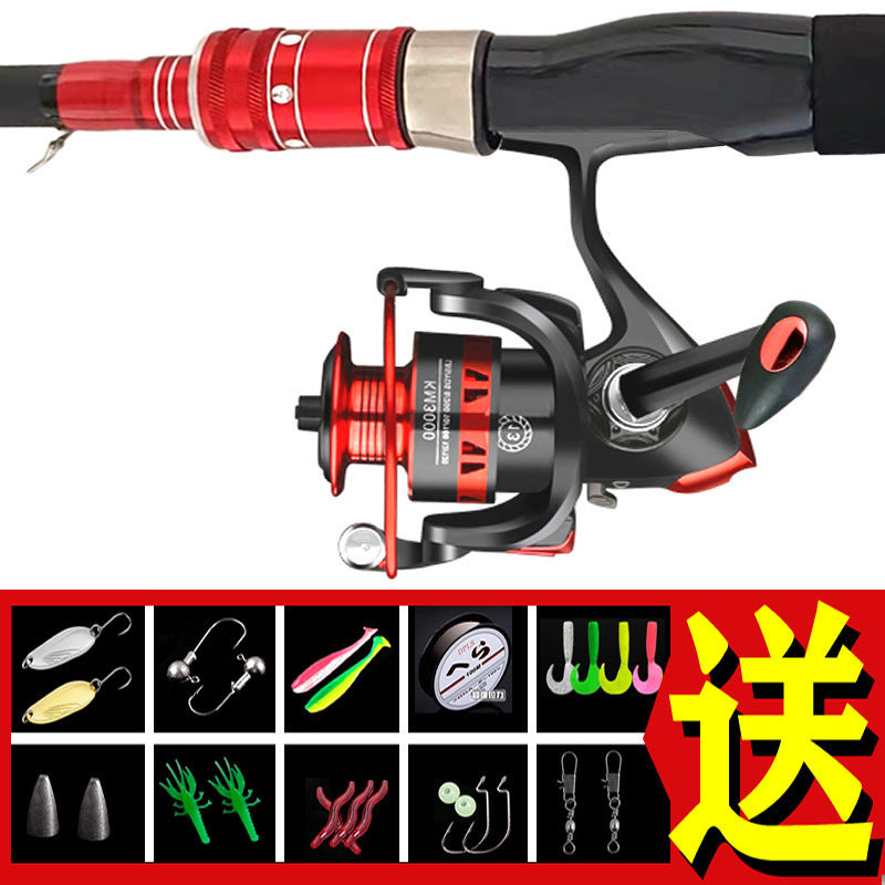 Complete Fishing Rod and Reel Set for Amazon Lure