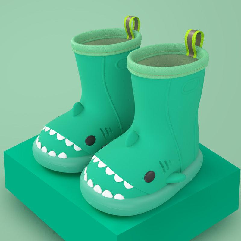 Shark Kids Rain Boots for Outdoor Fun