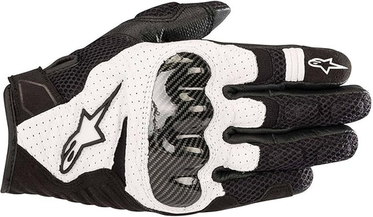 Alpinestars SMX 1 Air V2 Motorcycle Gloves Lightweight Ventilated Design Street Riding Comfort Enhanced Grip Protection