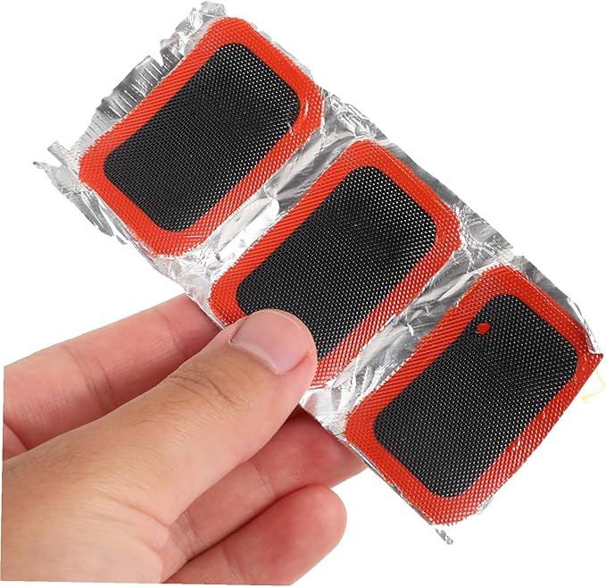Comprehensive Bicycle Tire Repair Kit with Rubber Patches and Cold Vulcanizing Glue Portable Bike Repair Tool with Tire Levers for Quick Inner Tube Fixing for Outdoor Cycling