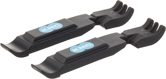 KMC Missing Link Lever | Dual-Purpose Tire Levers & MissingLink Opener | Works with 8-12 Speed Chains | Durable ABS Material