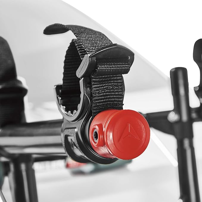 Allen Sports Deluxe 2-Bike Trunk Mount Rack, Model 102DN-R, Black