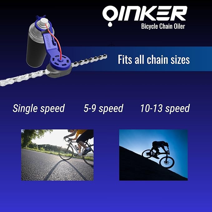 Oinker Bike Chain Oiler and Cleaner Tool - for Bicycles