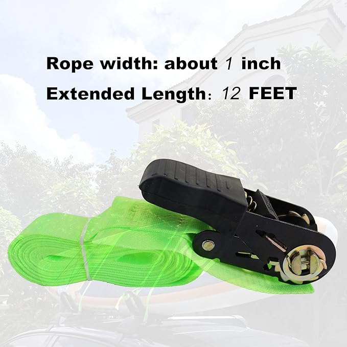 Folding Kayak roof Rack Adjustable for Kayak/Canoe/SUP,J-Bar Rack on Roof Mounting On SUV, Car and Truck Crossbars. (23-krf-2)