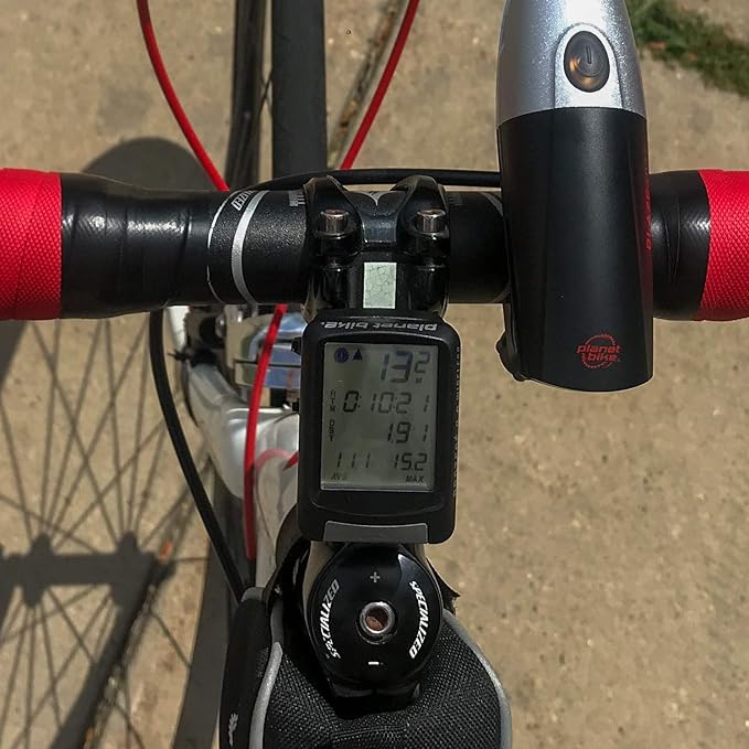Planet Bike Protegé 9.0 Wireless Bike Computer,Black