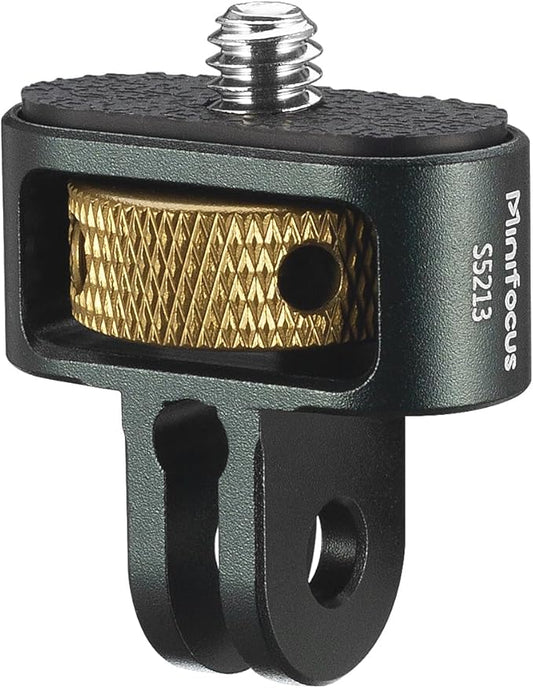 Camera Tripod Adapter, 2pcs 1/4" Adapter Screw Head Camera Mount Compatible with Insta 360/Gopro Hero/Sjcam Action Cameras and Other Standard 1/4" Accessories, Quarter Inch Mount for GoPro Ecosystem
