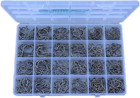 釣り針 淡水 塩水 釣り針 大量 釣り針セット ワーム ナマズ針 釣り具 装備品 供給