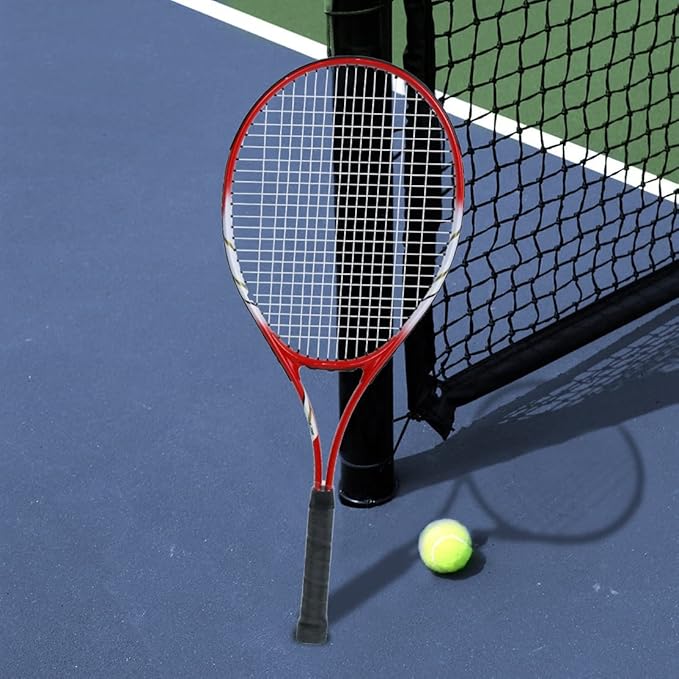 Tennis Rackets 2 Players Recreational for Beginners,Pre-Strung 27 Inch Light Adult Racquet Set for Women Men with Tennis Balls,Overgrips and Carry Bag