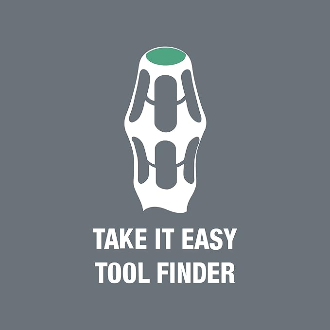 Wera Kraftform Plus 160i/168i/6 Insulated Professional Screwdriver Set, 6-Piece
