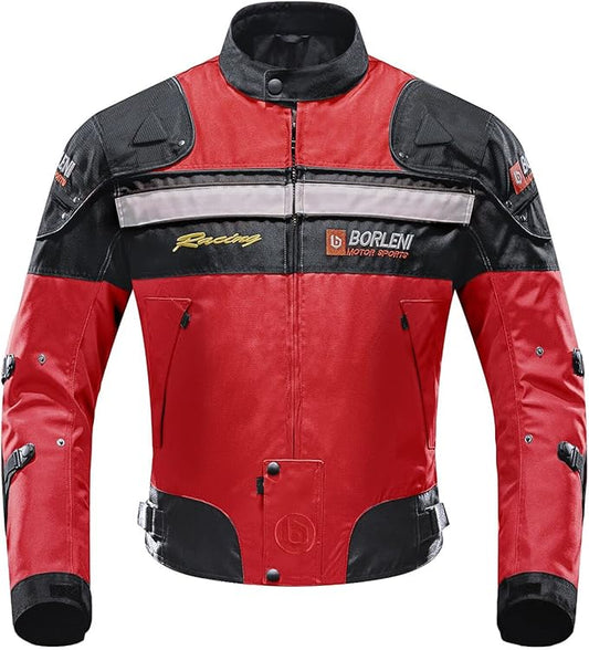 Motorcycle Jacket Motorbike Riding Jacket Windproof Motorcycle Full Body Protective Gear Armor Autumn Winter Moto Clothing XXL