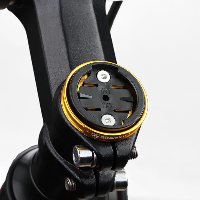 Bike Stem Top Cap Computer Mount Bicycle Stem Headset Mount for Garmin Edge