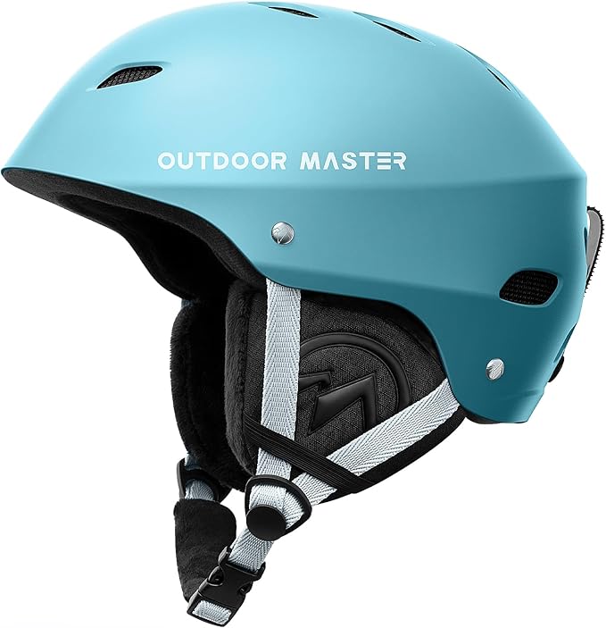 OutdoorMaster Kelvin Ski Helmet - Snowboard Helmet for Men, Women & Youth