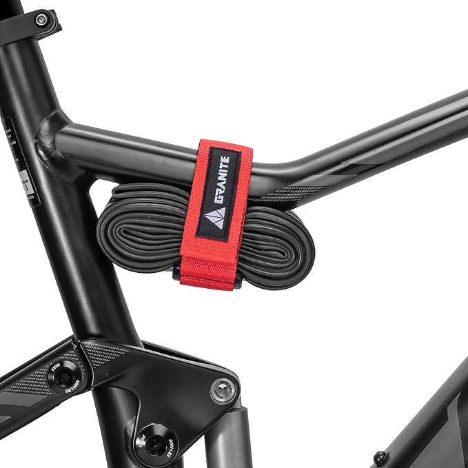 Granite-Design Rockband Bicycle Gear Carrier Strap (Red)