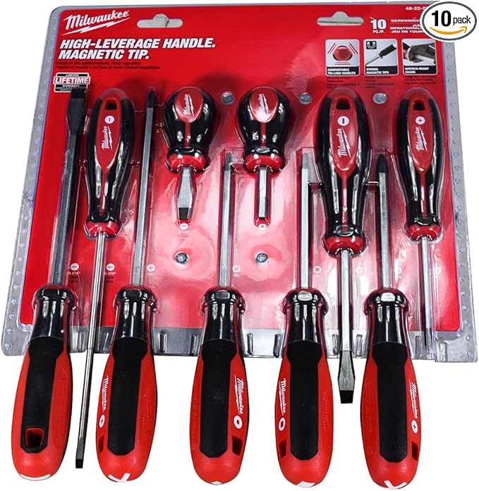 Milwaukee 48-22-2710 10 Piece Screwdriver Set